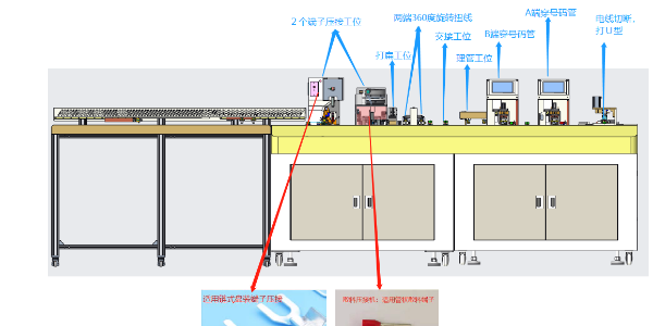 乐虎游戏全数字智能穿号码管端子压接机功能多样化